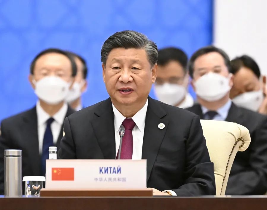 【讲话致辞】习近平在上海合作组织成员国元首理事会第二十二次会议上的讲话--把握时代潮流 加强团结合作 共创美好未来